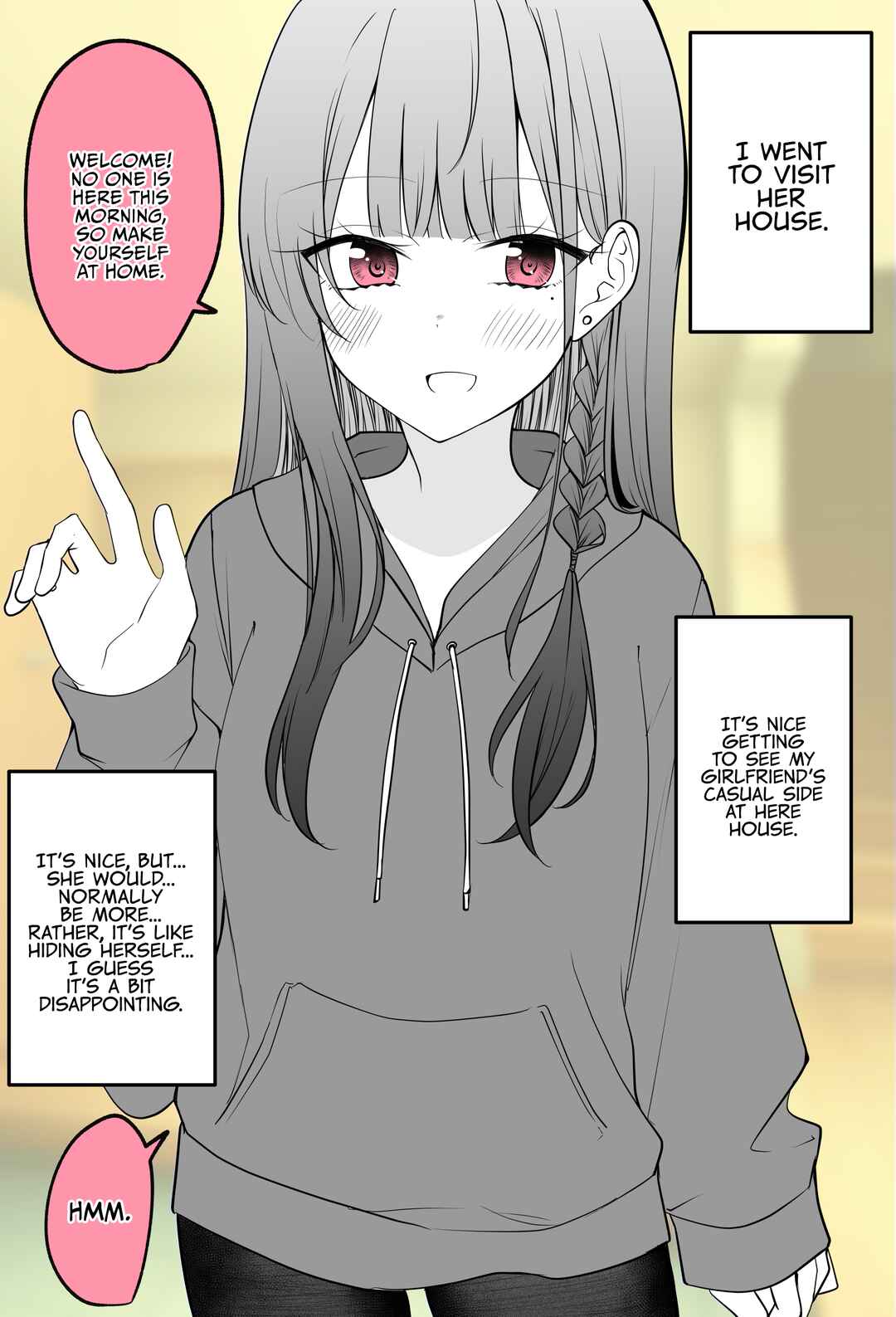 Page 1 Chapter 80 Mechamecha Kininatteru Gyaru ga Nanka Yabee Kanji ni Natteku Yatsu