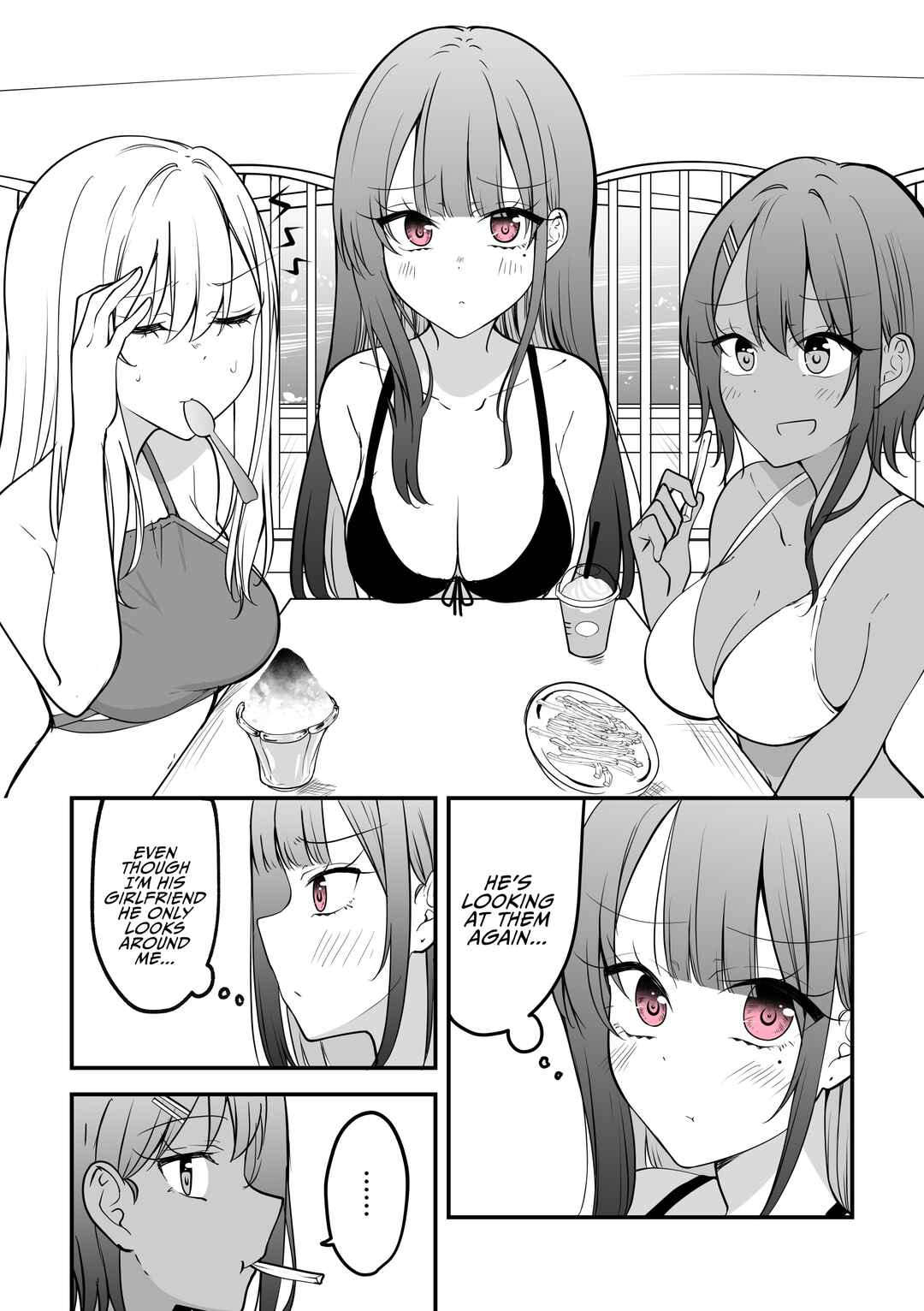 Page 1 Chapter 66 Mechamecha Kininatteru Gyaru ga Nanka Yabee Kanji ni Natteku Yatsu