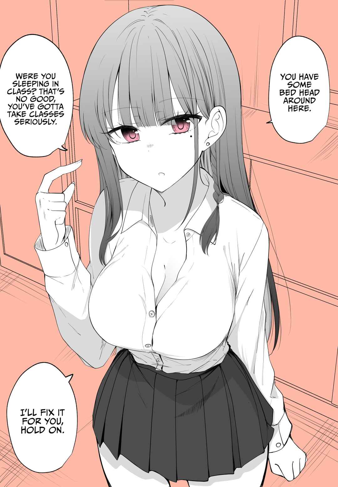Page 1 Chapter 27 Mechamecha Kininatteru Gyaru ga Nanka Yabee Kanji ni Natteku Yatsu