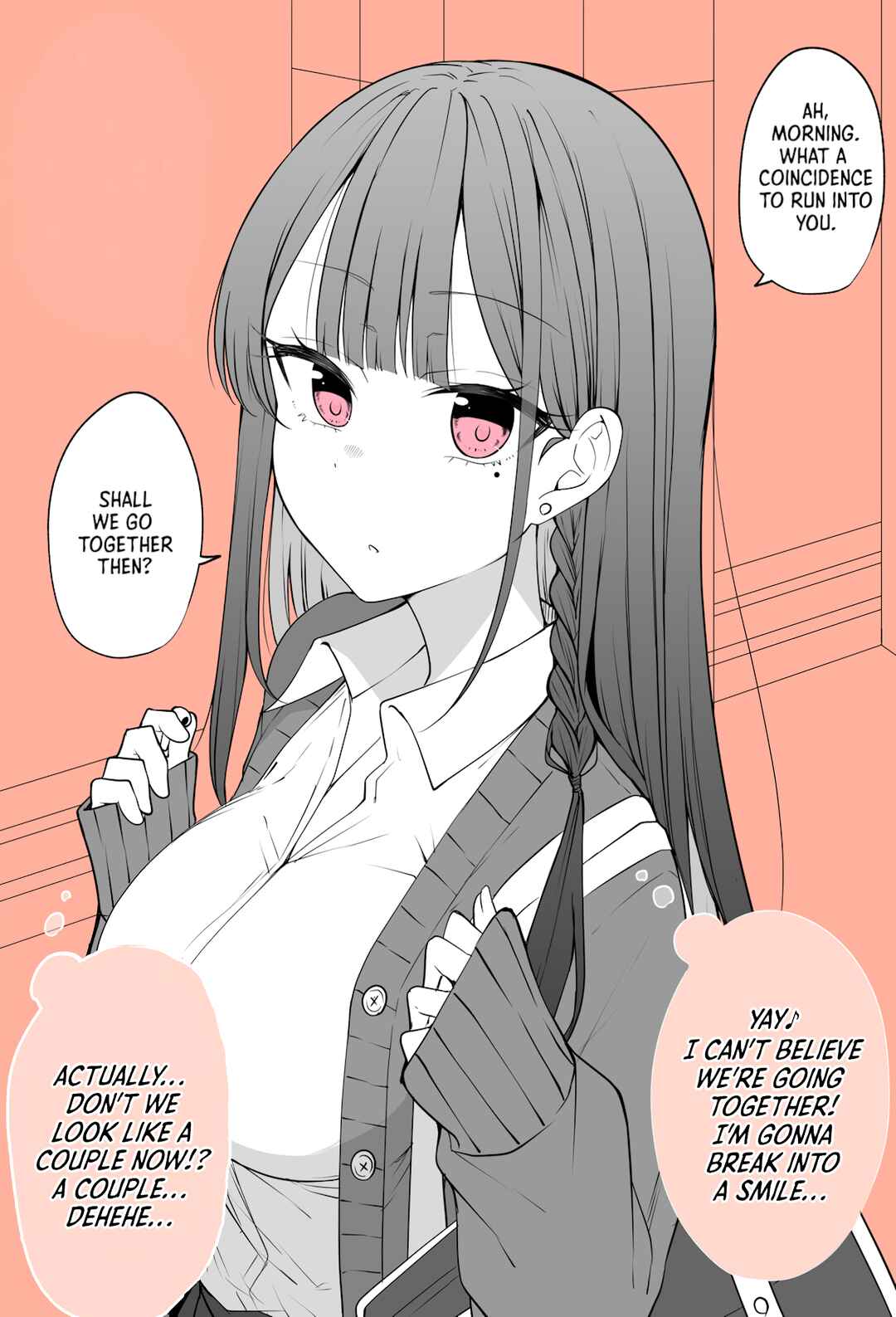 Page 1 Chapter 6 Mechamecha Kininatteru Gyaru ga Nanka Yabee Kanji ni Natteku Yatsu