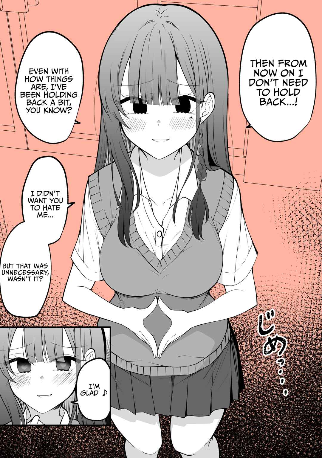 Page 1 Chapter 48 Mechamecha Kininatteru Gyaru ga Nanka Yabee Kanji ni Natteku Yatsu