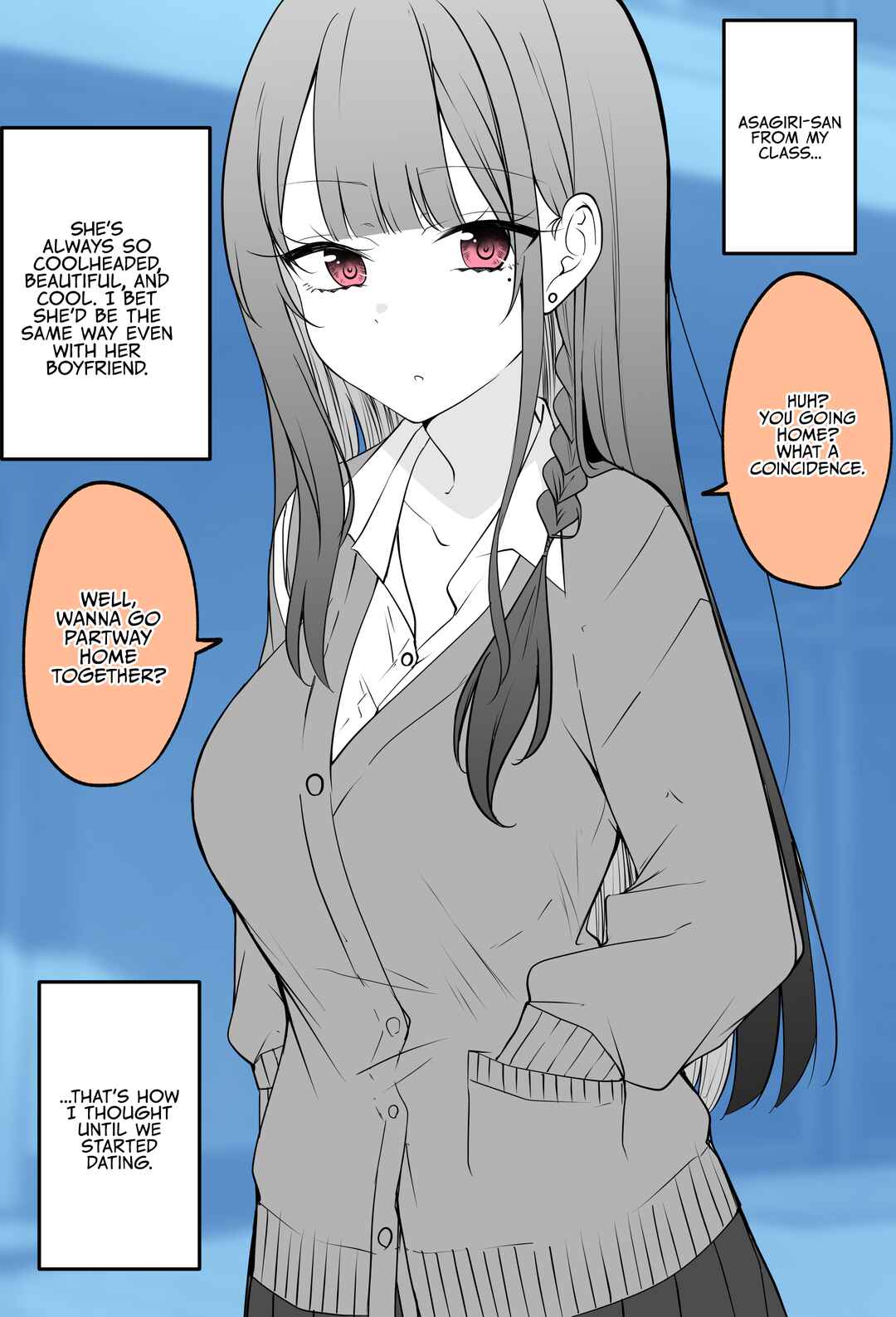 Page 1 Chapter 76 Mechamecha Kininatteru Gyaru ga Nanka Yabee Kanji ni Natteku Yatsu