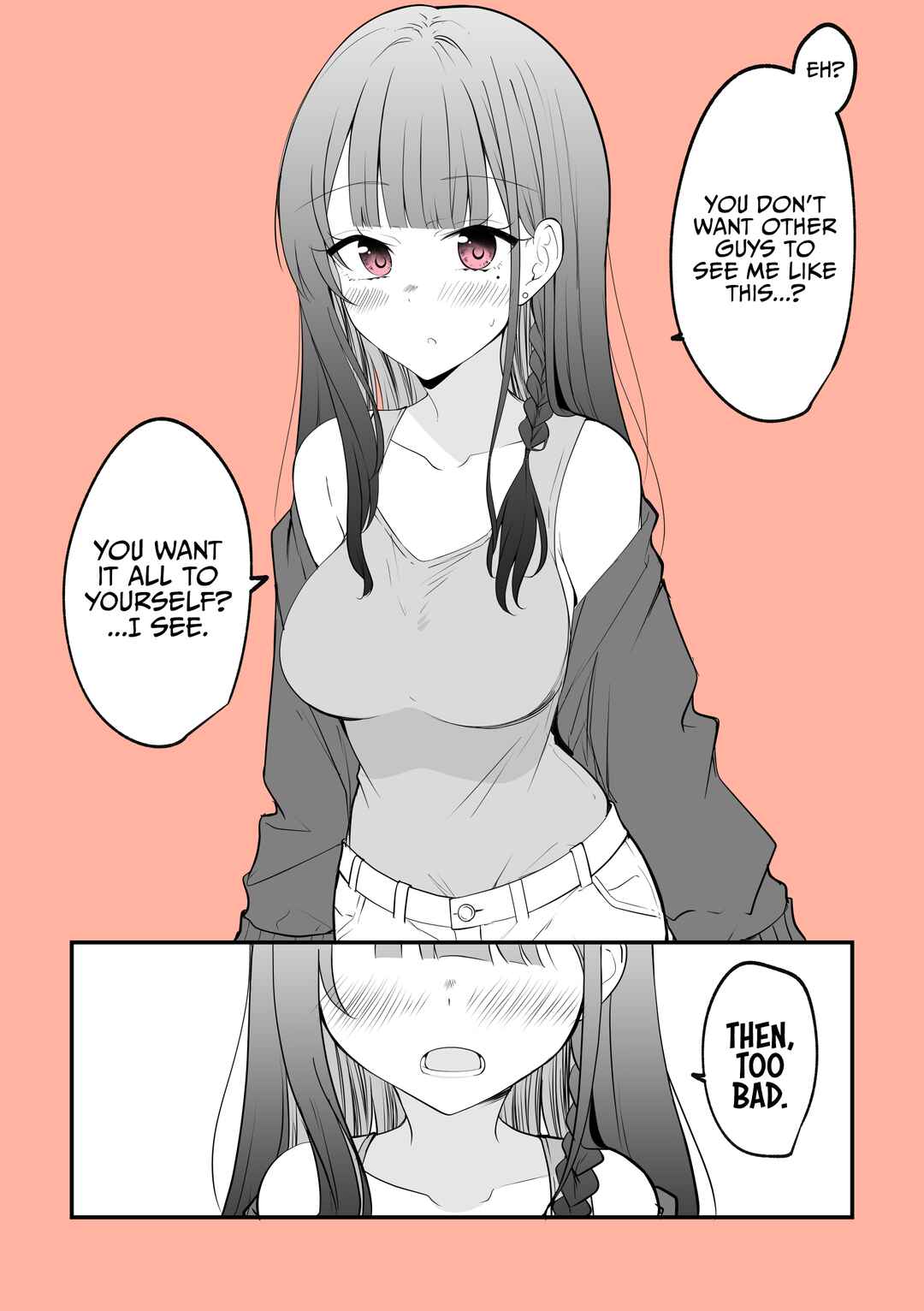 Page 1 Chapter 56 Mechamecha Kininatteru Gyaru ga Nanka Yabee Kanji ni Natteku Yatsu
