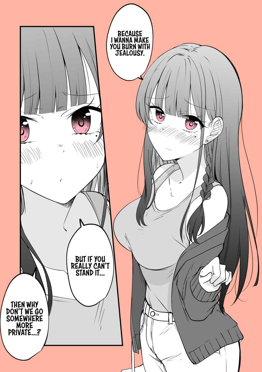 Page 2 Chapter 56 Mechamecha Kininatteru Gyaru ga Nanka Yabee Kanji ni Natteku Yatsu