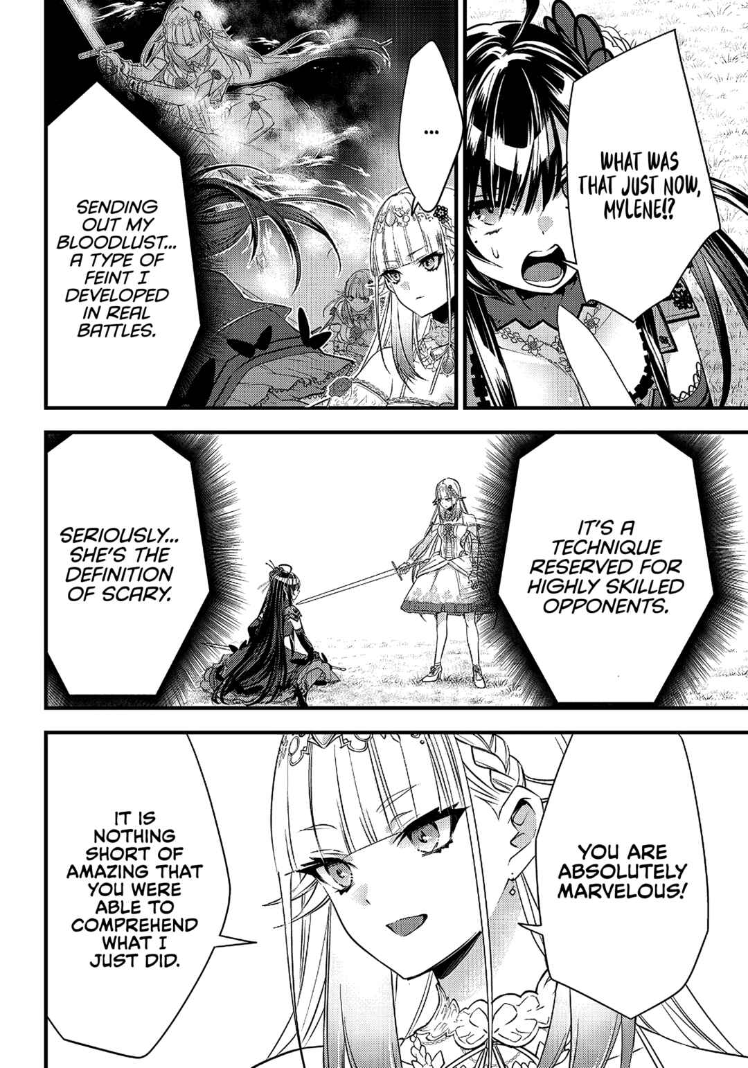 Page 15 Chapter 8 Savage Fang Ojou-sama: Shijou Saikyou no Youhei wa Shijou Saikyou no Bougyaku Reijou to Natte Nidome no Sekai o Musou suru