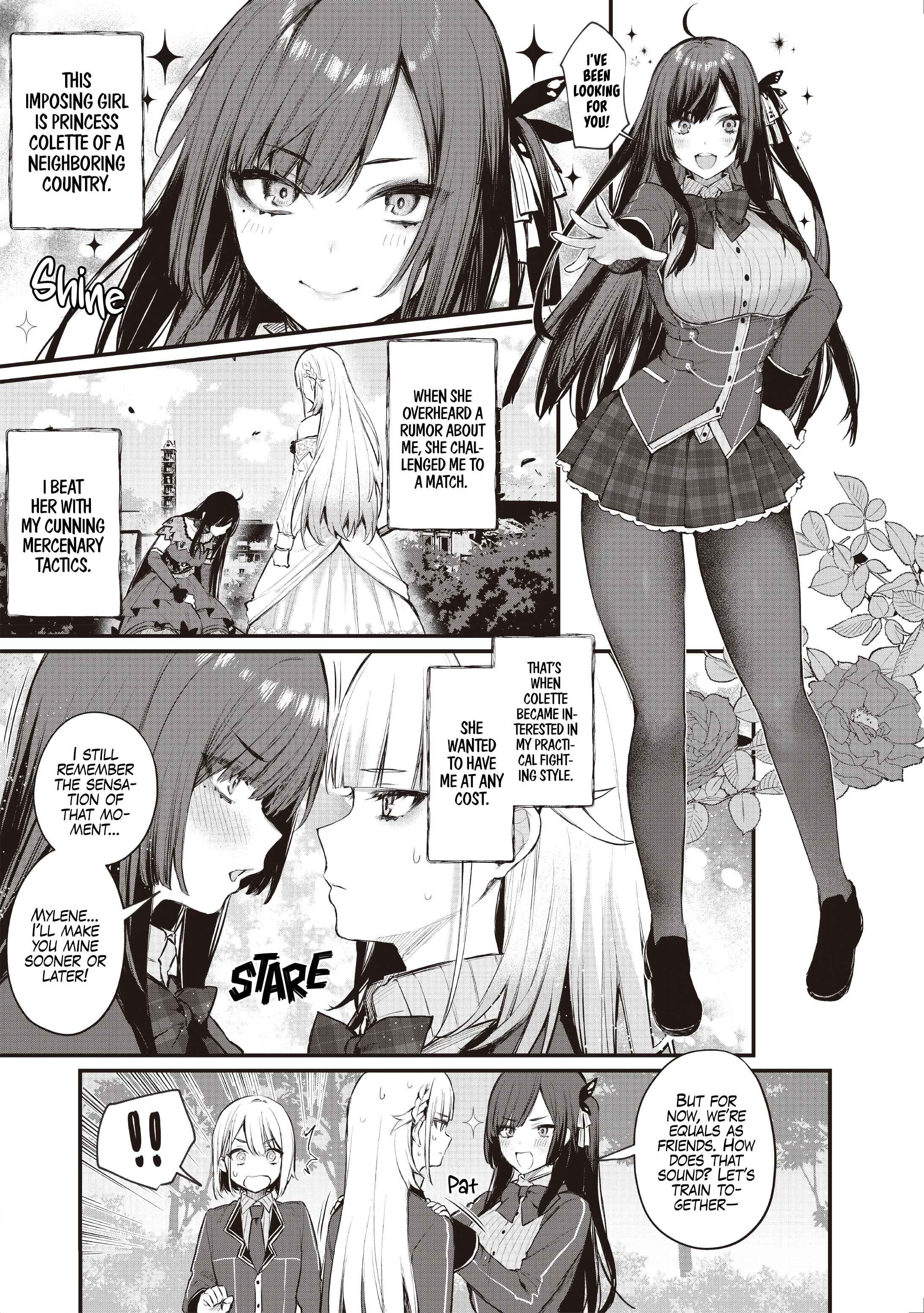 Page 4 Chapter 0.1 Savage Fang Ojou-sama: Shijou Saikyou no Youhei wa Shijou Saikyou no Bougyaku Reijou to Natte Nidome no Sekai o Musou suru