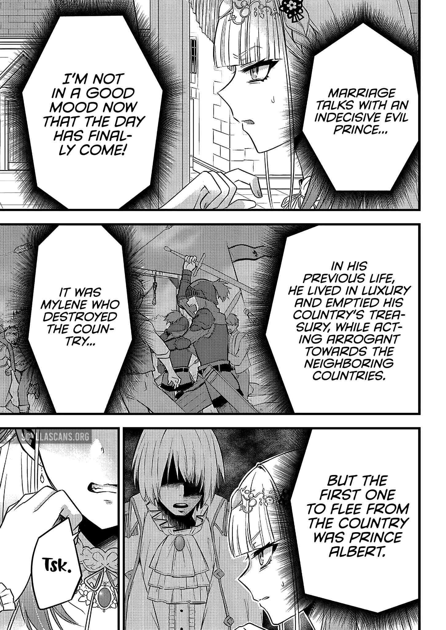 Page 4 Chapter 3 Savage Fang Ojou-sama: Shijou Saikyou no Youhei wa Shijou Saikyou no Bougyaku Reijou to Natte Nidome no Sekai o Musou suru