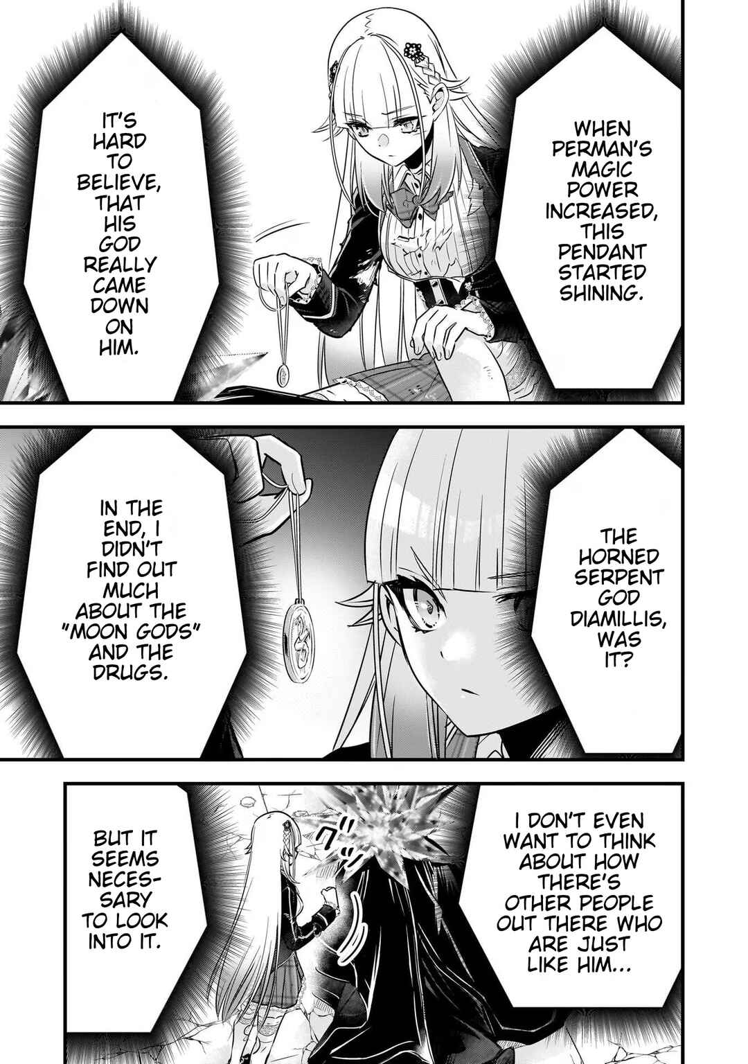 Page 17 Chapter 25 Savage Fang Ojou-sama: Shijou Saikyou no Youhei wa Shijou Saikyou no Bougyaku Reijou to Natte Nidome no Sekai o Musou suru