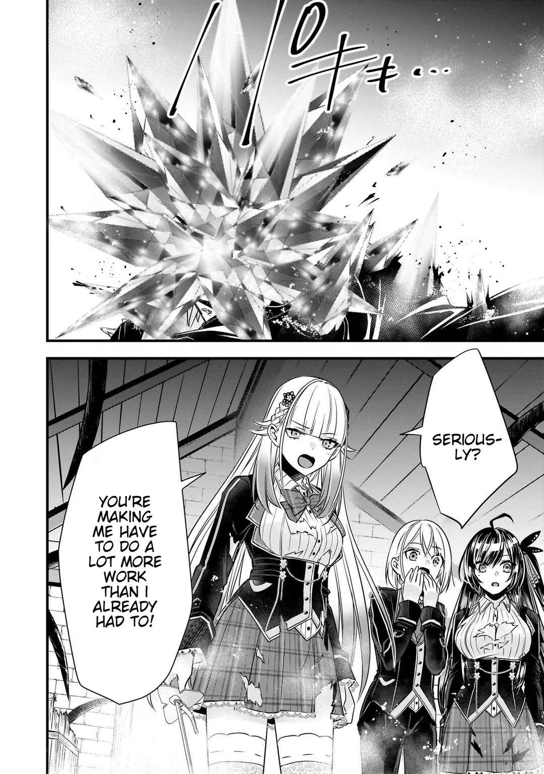 Page 8 Chapter 25 Savage Fang Ojou-sama: Shijou Saikyou no Youhei wa Shijou Saikyou no Bougyaku Reijou to Natte Nidome no Sekai o Musou suru