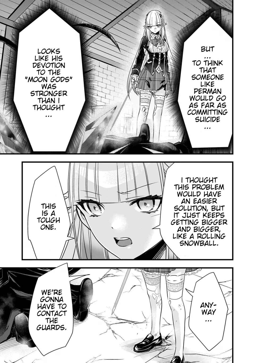 Page 9 Chapter 25 Savage Fang Ojou-sama: Shijou Saikyou no Youhei wa Shijou Saikyou no Bougyaku Reijou to Natte Nidome no Sekai o Musou suru