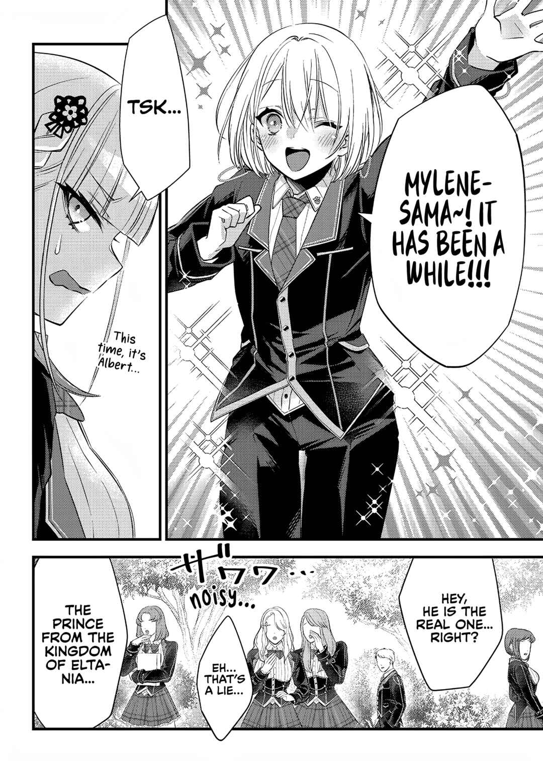 Page 8 Chapter 10 Savage Fang Ojou-sama: Shijou Saikyou no Youhei wa Shijou Saikyou no Bougyaku Reijou to Natte Nidome no Sekai o Musou suru