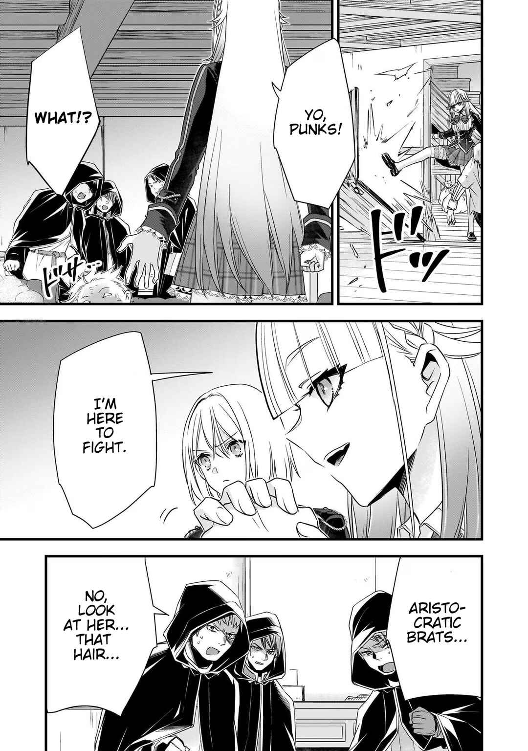Page 7 Chapter 18 Savage Fang Ojou-sama: Shijou Saikyou no Youhei wa Shijou Saikyou no Bougyaku Reijou to Natte Nidome no Sekai o Musou suru