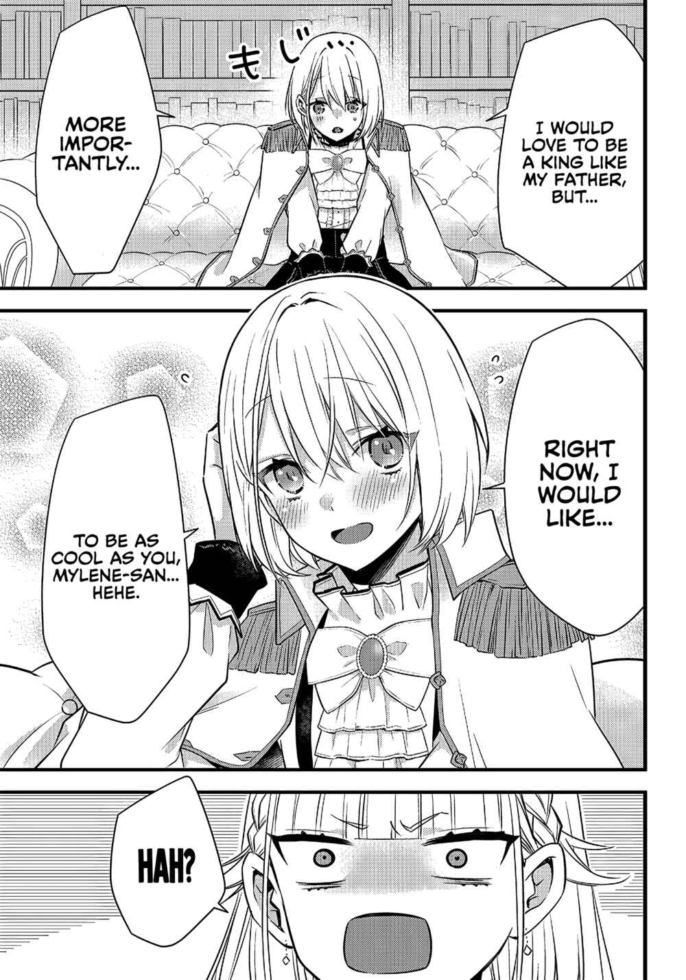 Page 16 Chapter 5 Savage Fang Ojou-sama: Shijou Saikyou no Youhei wa Shijou Saikyou no Bougyaku Reijou to Natte Nidome no Sekai o Musou suru