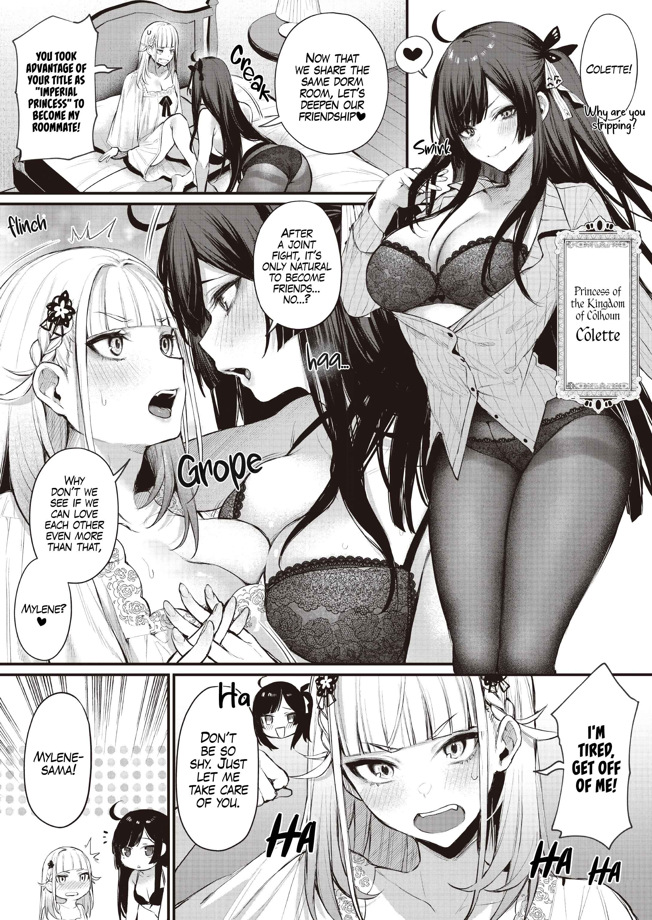 Page 3 Chapter 0.2 Savage Fang Ojou-sama: Shijou Saikyou no Youhei wa Shijou Saikyou no Bougyaku Reijou to Natte Nidome no Sekai o Musou suru