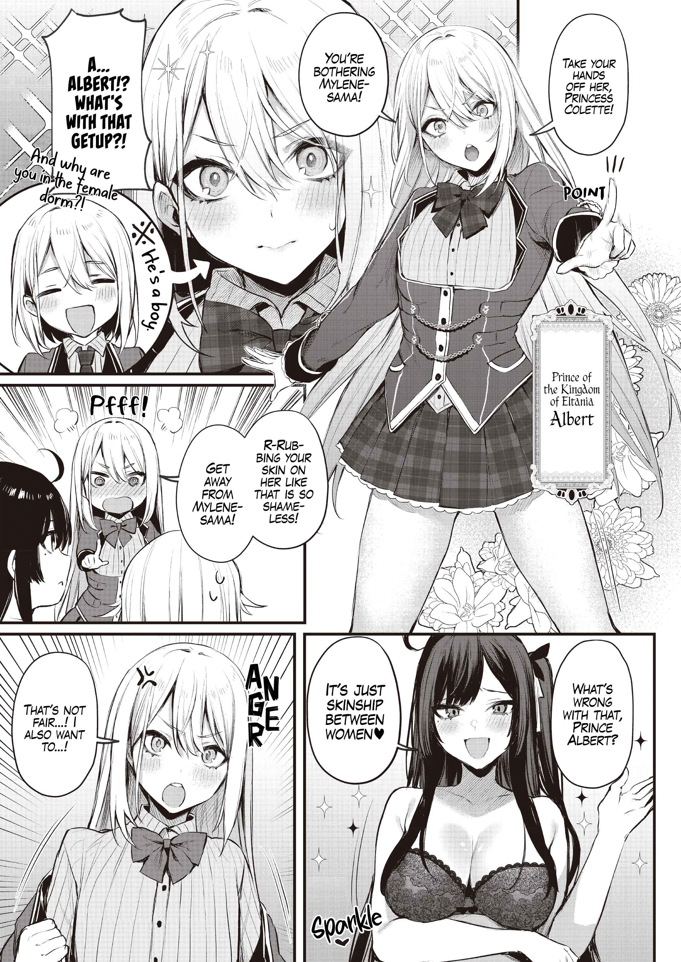 Page 4 Chapter 0.2 Savage Fang Ojou-sama: Shijou Saikyou no Youhei wa Shijou Saikyou no Bougyaku Reijou to Natte Nidome no Sekai o Musou suru