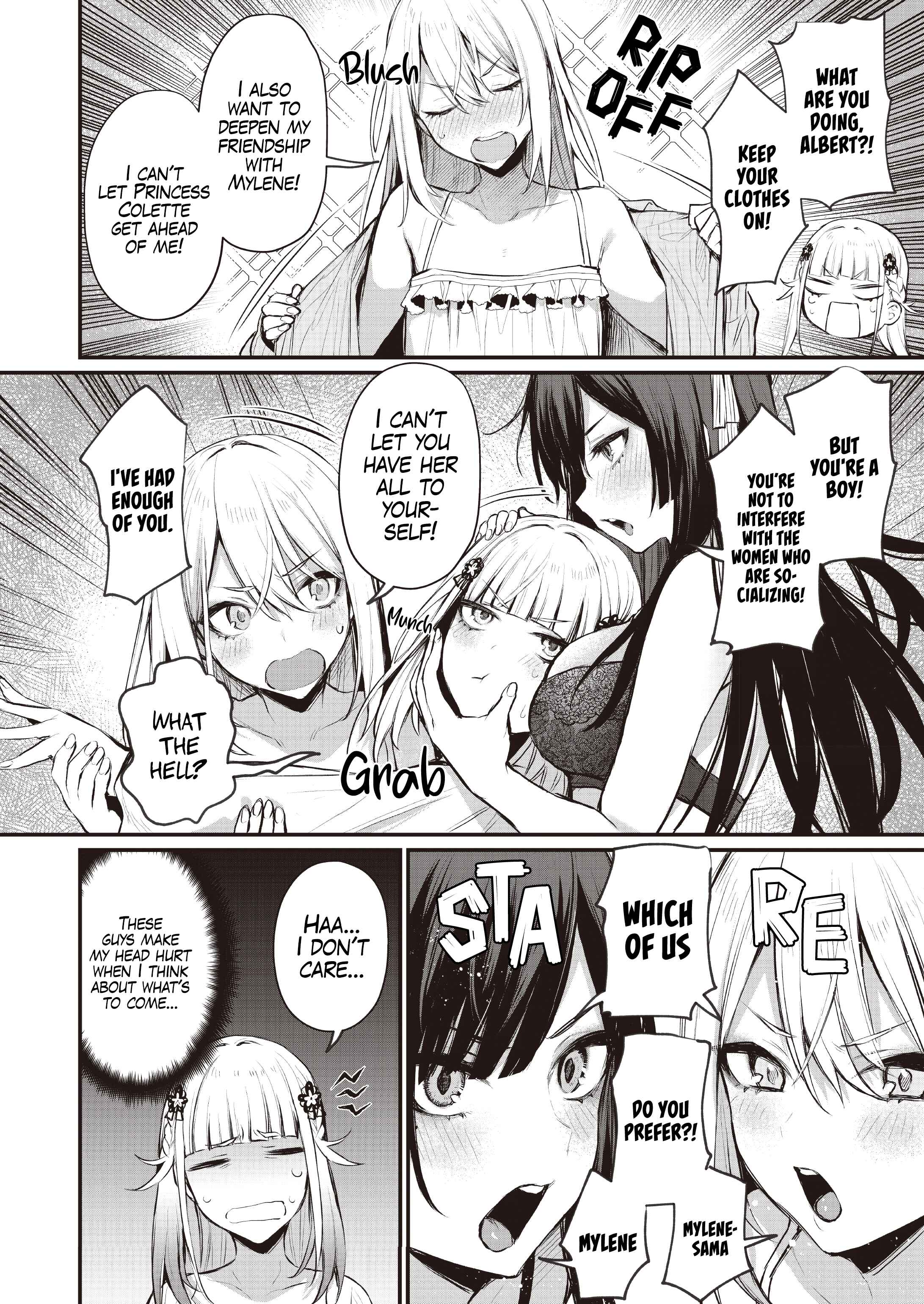 Page 5 Chapter 0.2 Savage Fang Ojou-sama: Shijou Saikyou no Youhei wa Shijou Saikyou no Bougyaku Reijou to Natte Nidome no Sekai o Musou suru