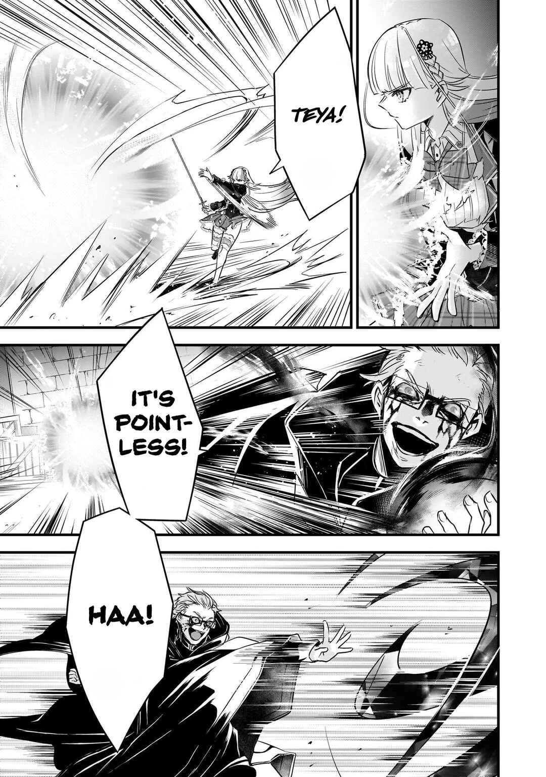 Page 3 Chapter 24 Savage Fang Ojou-sama: Shijou Saikyou no Youhei wa Shijou Saikyou no Bougyaku Reijou to Natte Nidome no Sekai o Musou suru