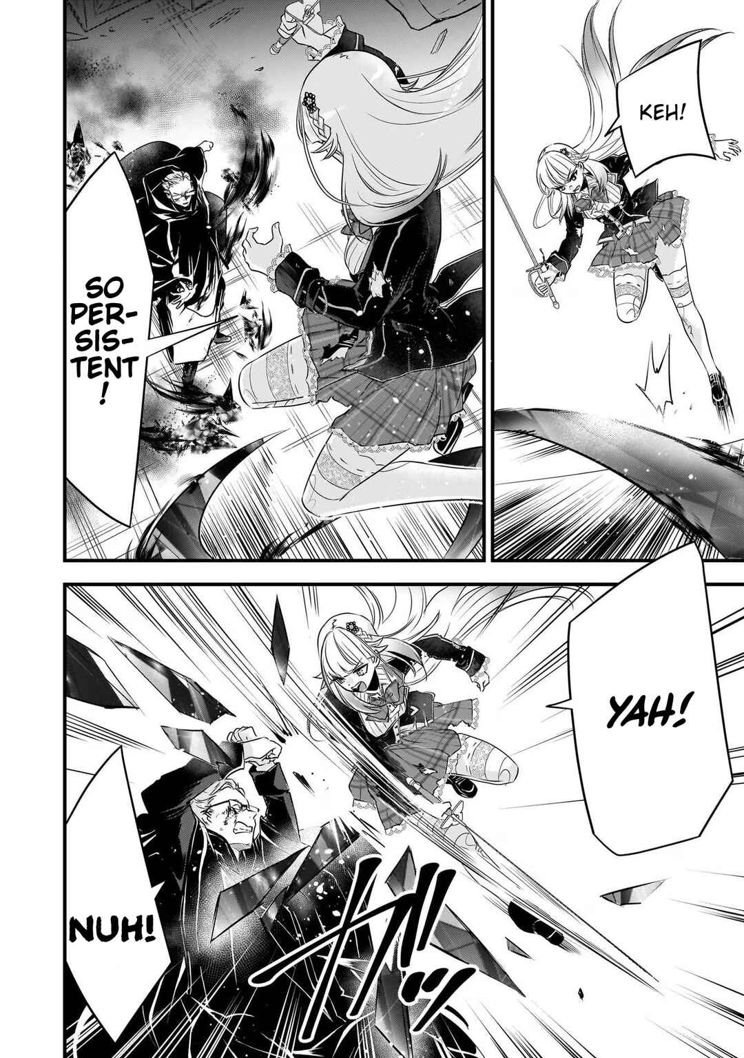 Page 4 Chapter 24 Savage Fang Ojou-sama: Shijou Saikyou no Youhei wa Shijou Saikyou no Bougyaku Reijou to Natte Nidome no Sekai o Musou suru