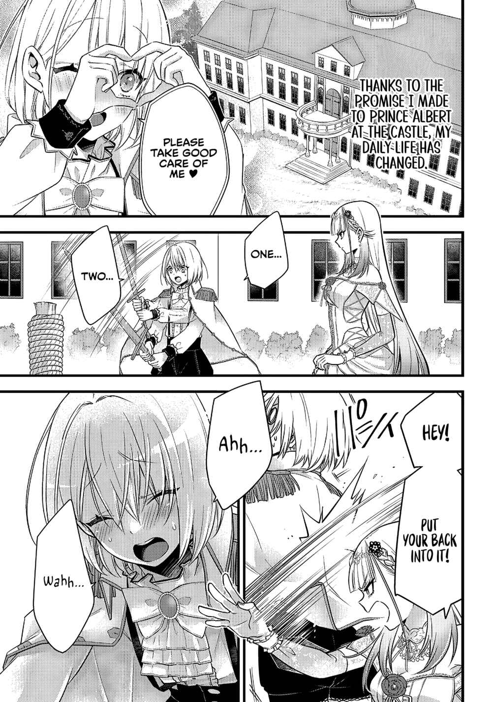 Page 3 Chapter 6 Savage Fang Ojou-sama: Shijou Saikyou no Youhei wa Shijou Saikyou no Bougyaku Reijou to Natte Nidome no Sekai o Musou suru