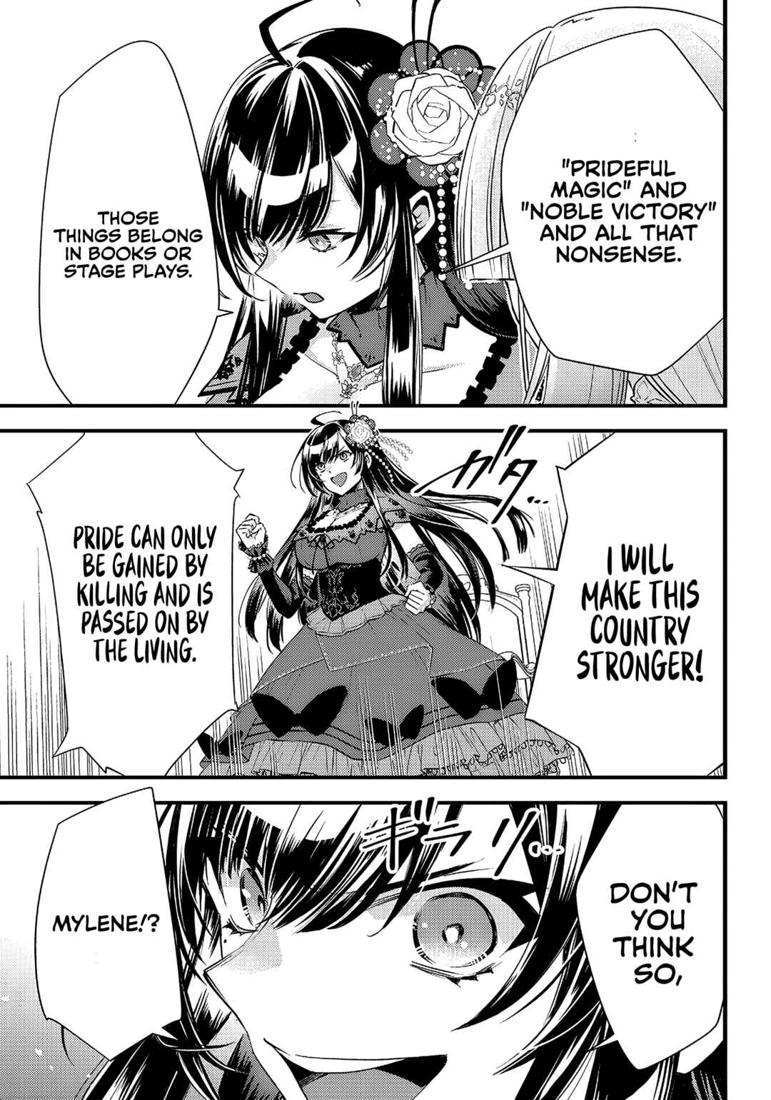 Page 12 Chapter 7 Savage Fang Ojou-sama: Shijou Saikyou no Youhei wa Shijou Saikyou no Bougyaku Reijou to Natte Nidome no Sekai o Musou suru