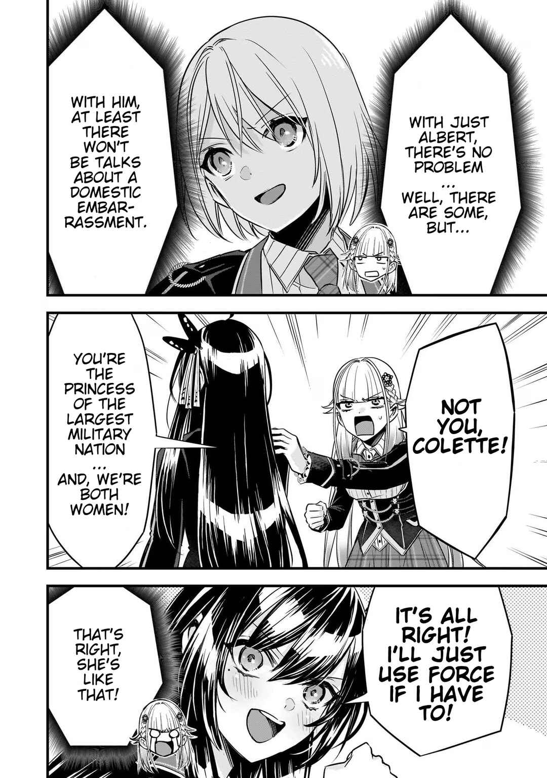 Page 14 Chapter 26 Savage Fang Ojou-sama: Shijou Saikyou no Youhei wa Shijou Saikyou no Bougyaku Reijou to Natte Nidome no Sekai o Musou suru