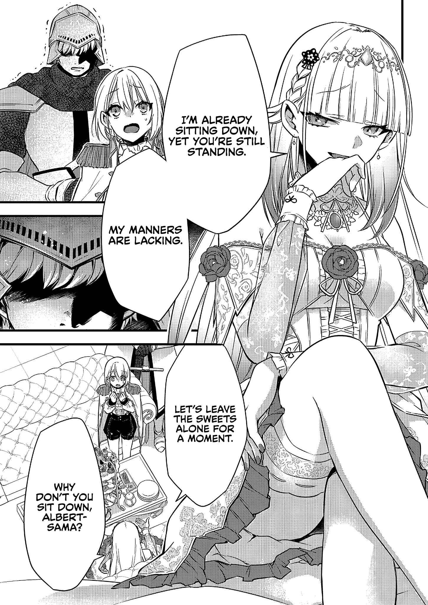 Page 8 Chapter 4 Savage Fang Ojou-sama: Shijou Saikyou no Youhei wa Shijou Saikyou no Bougyaku Reijou to Natte Nidome no Sekai o Musou suru
