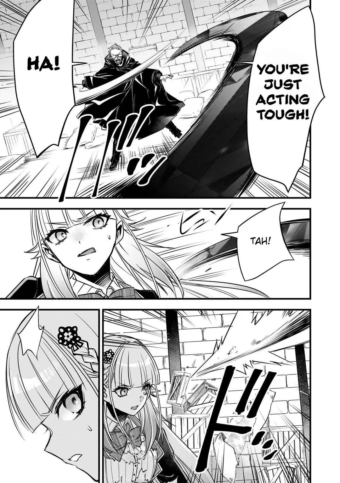 Page 15 Chapter 23 Savage Fang Ojou-sama: Shijou Saikyou no Youhei wa Shijou Saikyou no Bougyaku Reijou to Natte Nidome no Sekai o Musou suru