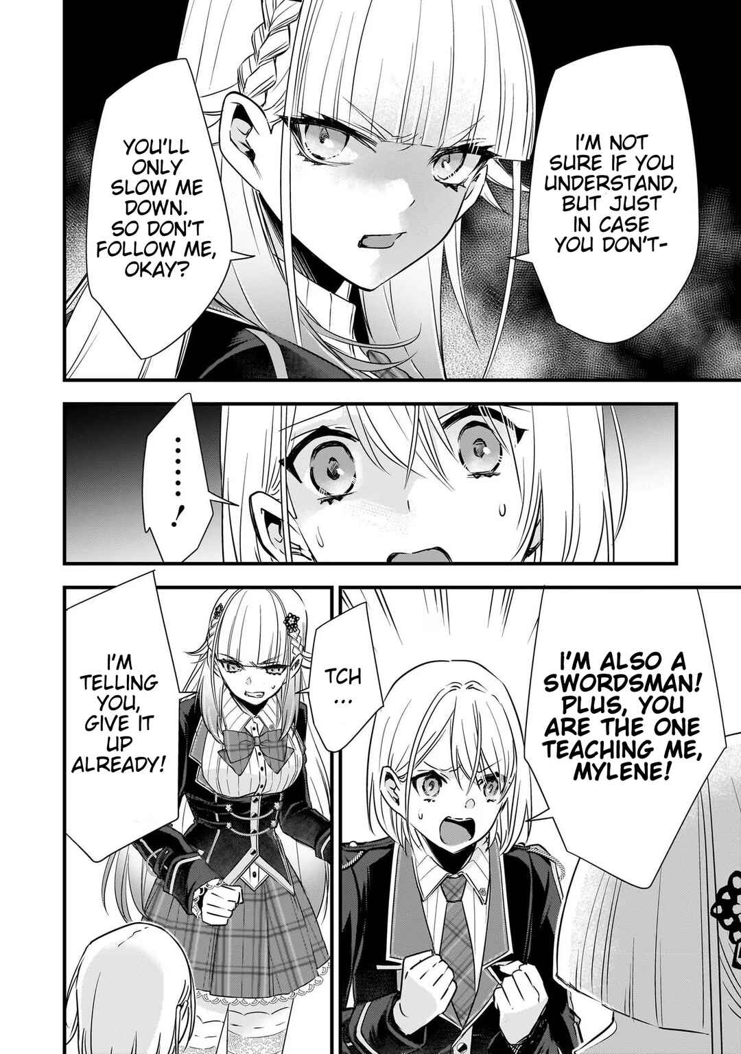 Page 4 Chapter 17 Savage Fang Ojou-sama: Shijou Saikyou no Youhei wa Shijou Saikyou no Bougyaku Reijou to Natte Nidome no Sekai o Musou suru