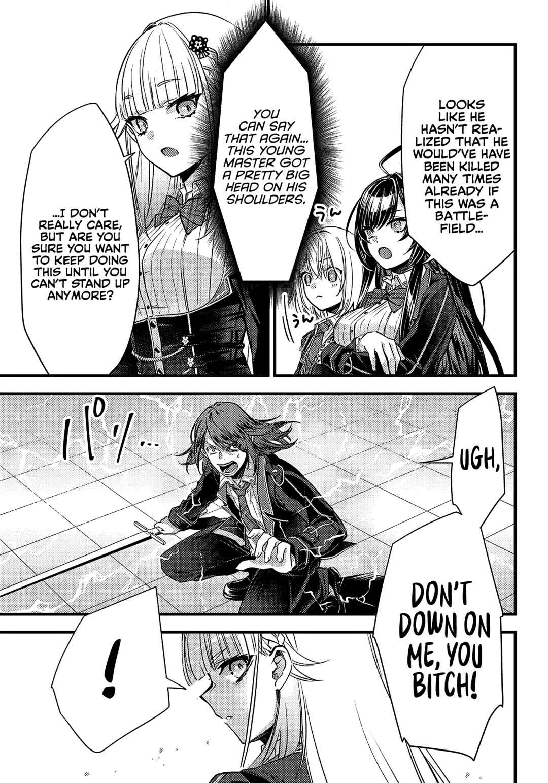 Page 12 Chapter 12 Savage Fang Ojou-sama: Shijou Saikyou no Youhei wa Shijou Saikyou no Bougyaku Reijou to Natte Nidome no Sekai o Musou suru