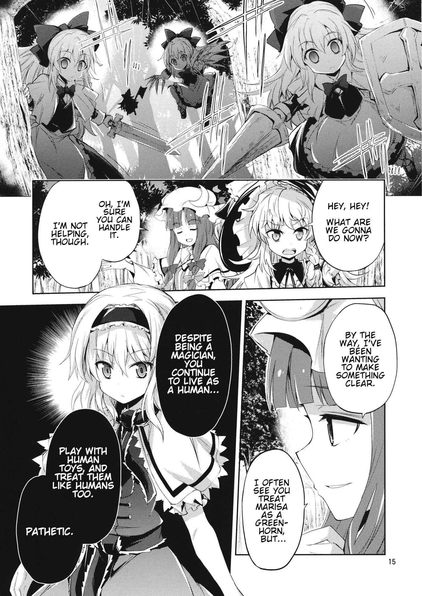 Page 14 Chapter Unknown_aa4b Touhou - Alice of Twilight (Doujinshi)