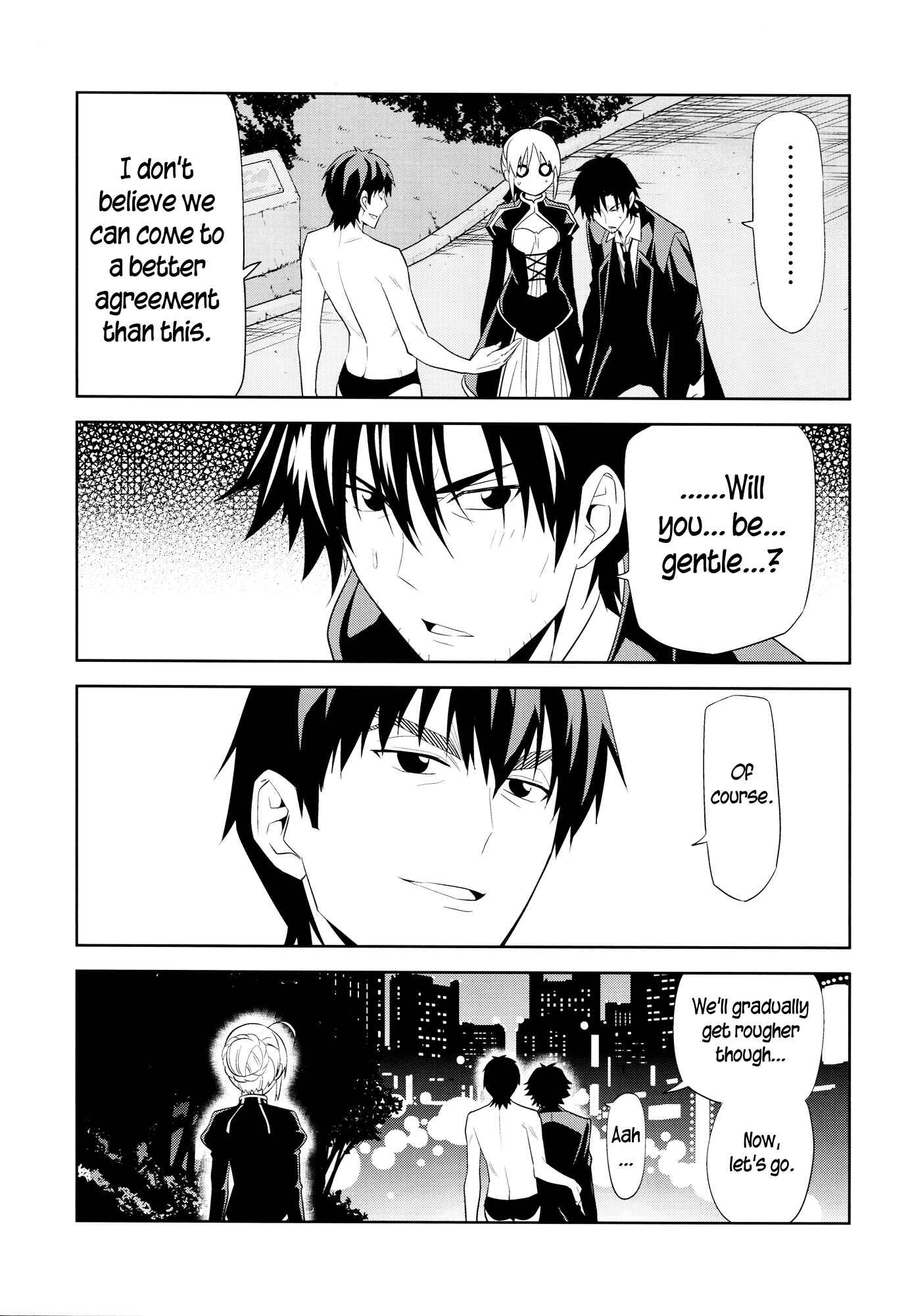 Page 18 Chapter Unknown_9fae Fate/Zero - Fubin Sugiru Zero Saber ga Ijikeru (Doujinshi)
