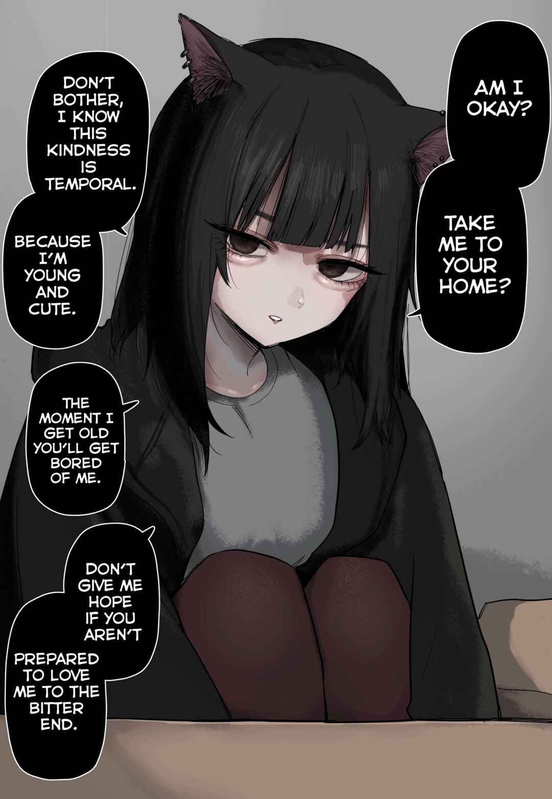 Page 1 Chapter 1 Saigo Made Aisenai Nara Yasashiku Shinaide Hoshii Suteneko-chan