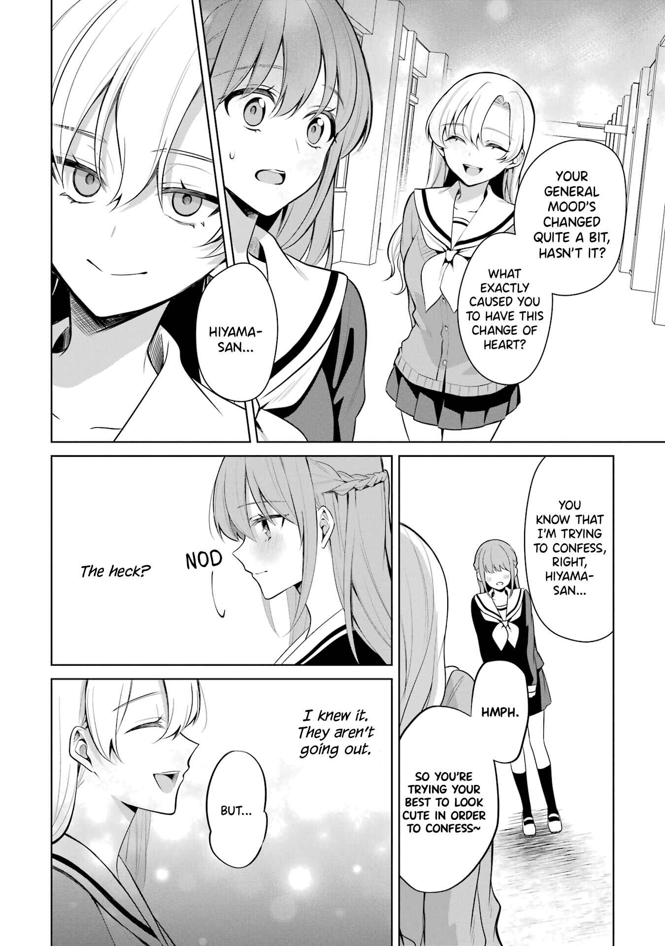 Page 12 Chapter 39 Shoujo Manga Protagonist x Rival-San (Serialization)
