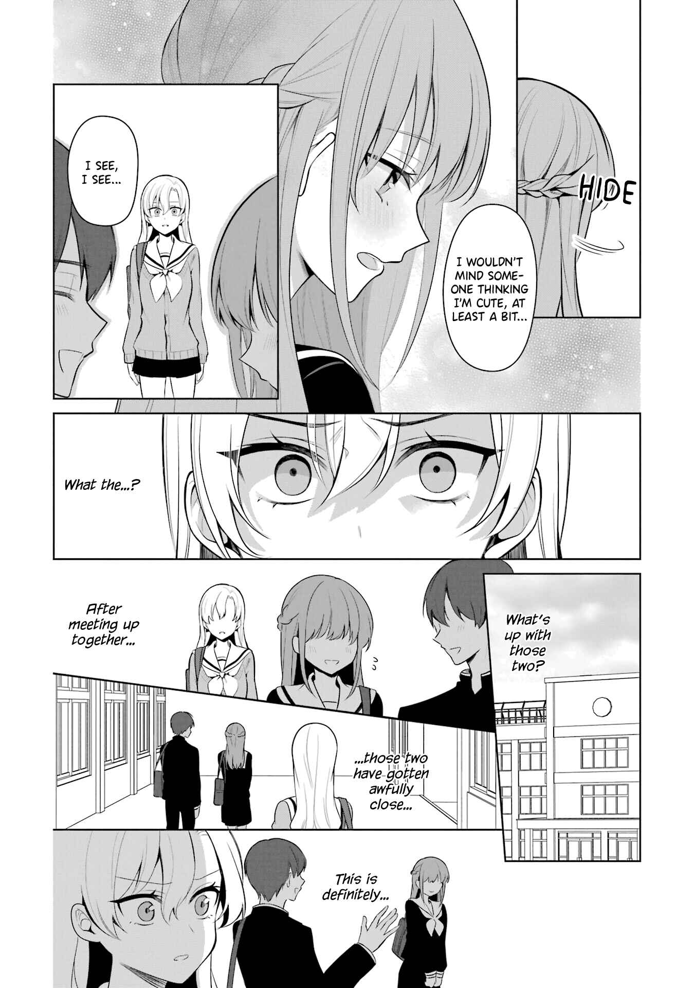 Page 8 Chapter 39 Shoujo Manga Protagonist x Rival-San (Serialization)