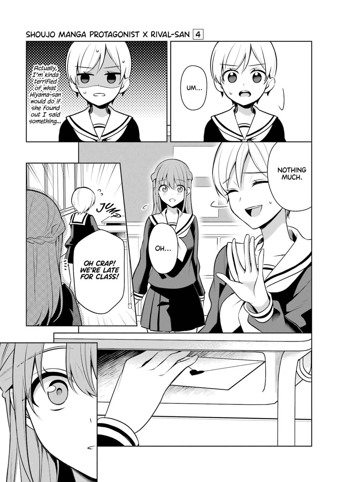 Page 9 Chapter 43 Shoujo Manga Protagonist x Rival-San (Serialization)