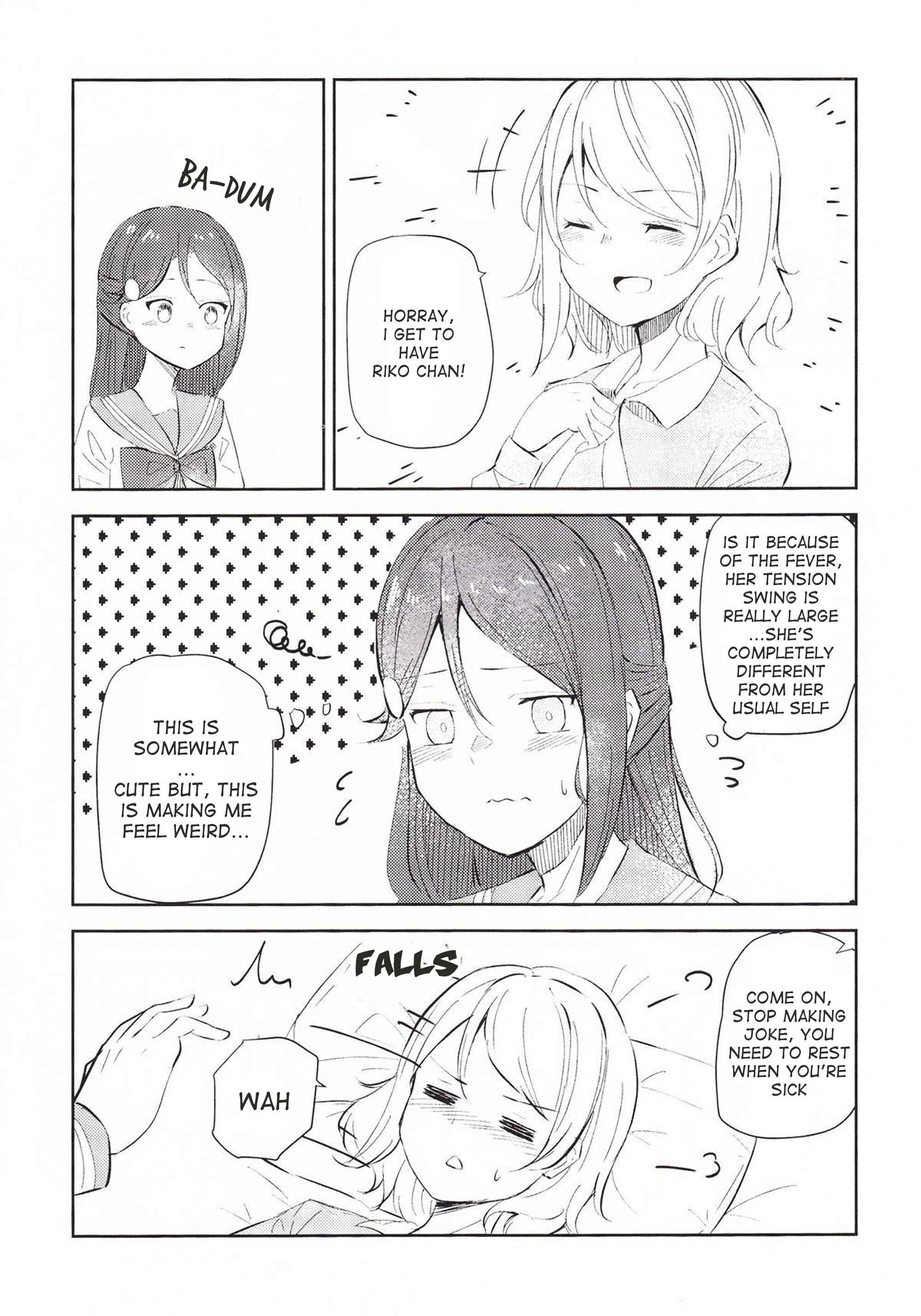 Page 14 Chapter Unknown_2b52 Love Live! Sunshine!! - Drop Yori Amai Okusuri (Doujinshi)