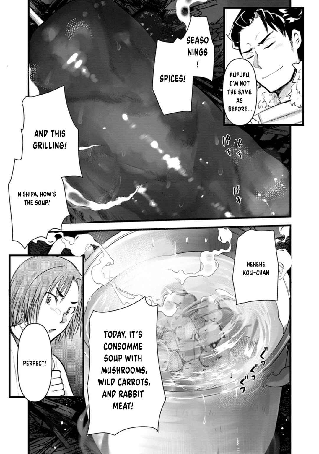 Page 16 Chapter 5 Yuusha ni Narenakatta Sanbaka Trio wa, Kyou mo Otoko Meshi wo Koshiraeru.