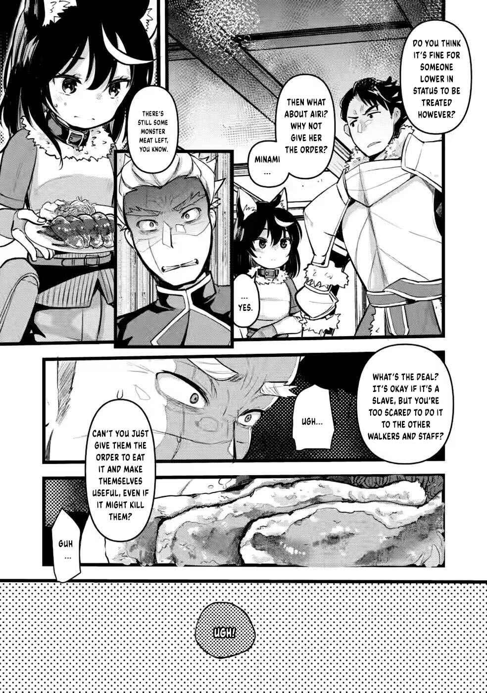 Page 4 Chapter 8 Yuusha ni Narenakatta Sanbaka Trio wa, Kyou mo Otoko Meshi wo Koshiraeru.