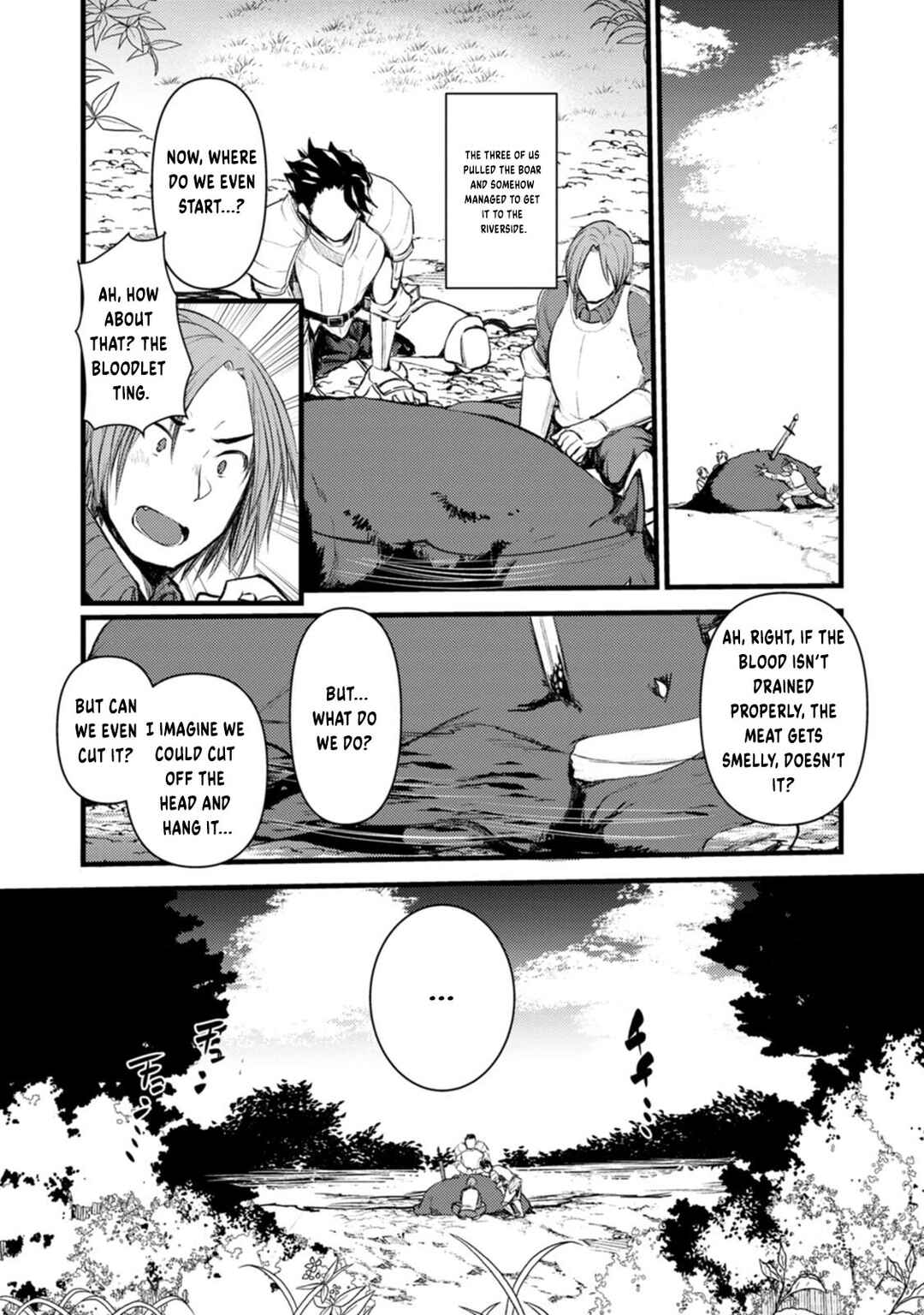 Page 21 Chapter 2 Yuusha ni Narenakatta Sanbaka Trio wa, Kyou mo Otoko Meshi wo Koshiraeru.