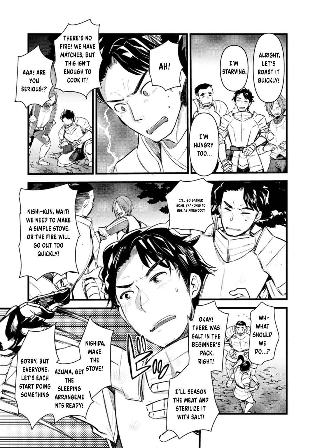 Page 24 Chapter 2 Yuusha ni Narenakatta Sanbaka Trio wa, Kyou mo Otoko Meshi wo Koshiraeru.