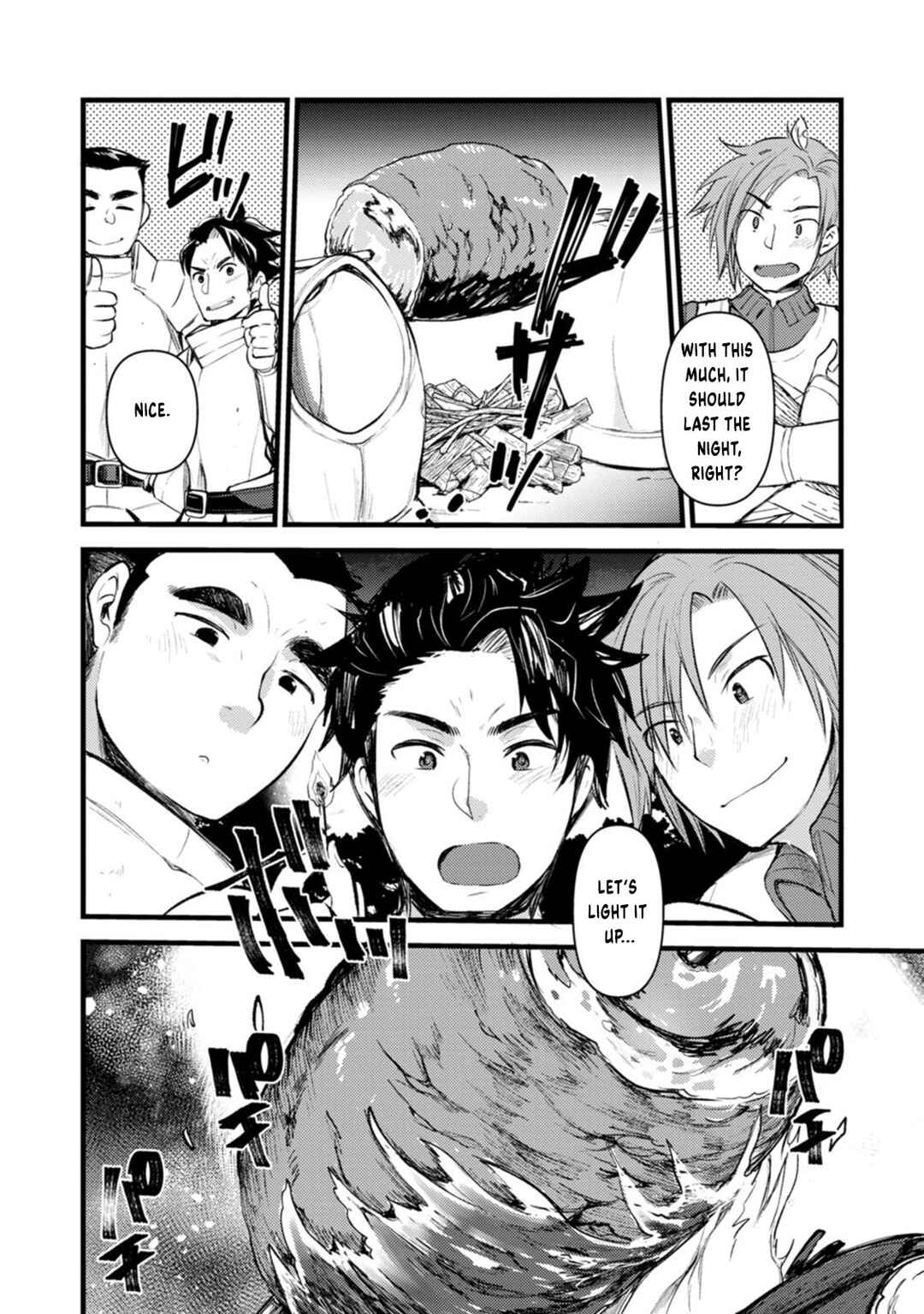 Page 27 Chapter 2 Yuusha ni Narenakatta Sanbaka Trio wa, Kyou mo Otoko Meshi wo Koshiraeru.