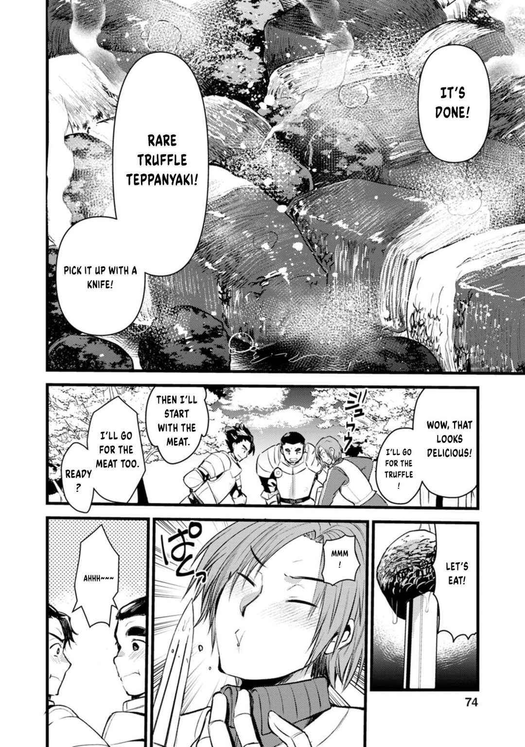 Page 11 Chapter 3 Yuusha ni Narenakatta Sanbaka Trio wa, Kyou mo Otoko Meshi wo Koshiraeru.