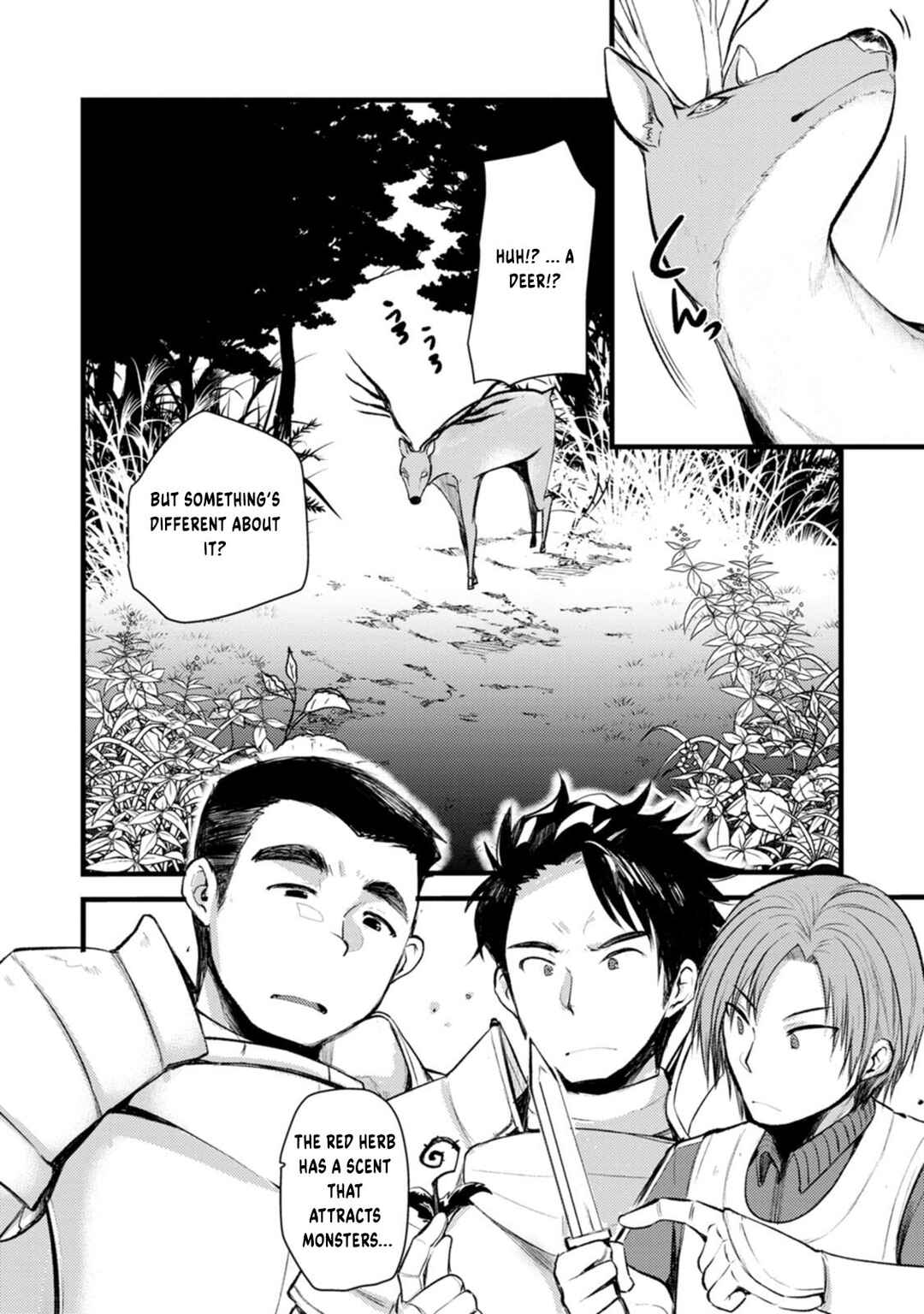 Page 13 Chapter 3 Yuusha ni Narenakatta Sanbaka Trio wa, Kyou mo Otoko Meshi wo Koshiraeru.