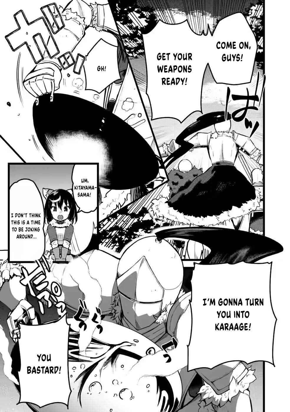 Page 34 Chapter 6 Yuusha ni Narenakatta Sanbaka Trio wa, Kyou mo Otoko Meshi wo Koshiraeru.