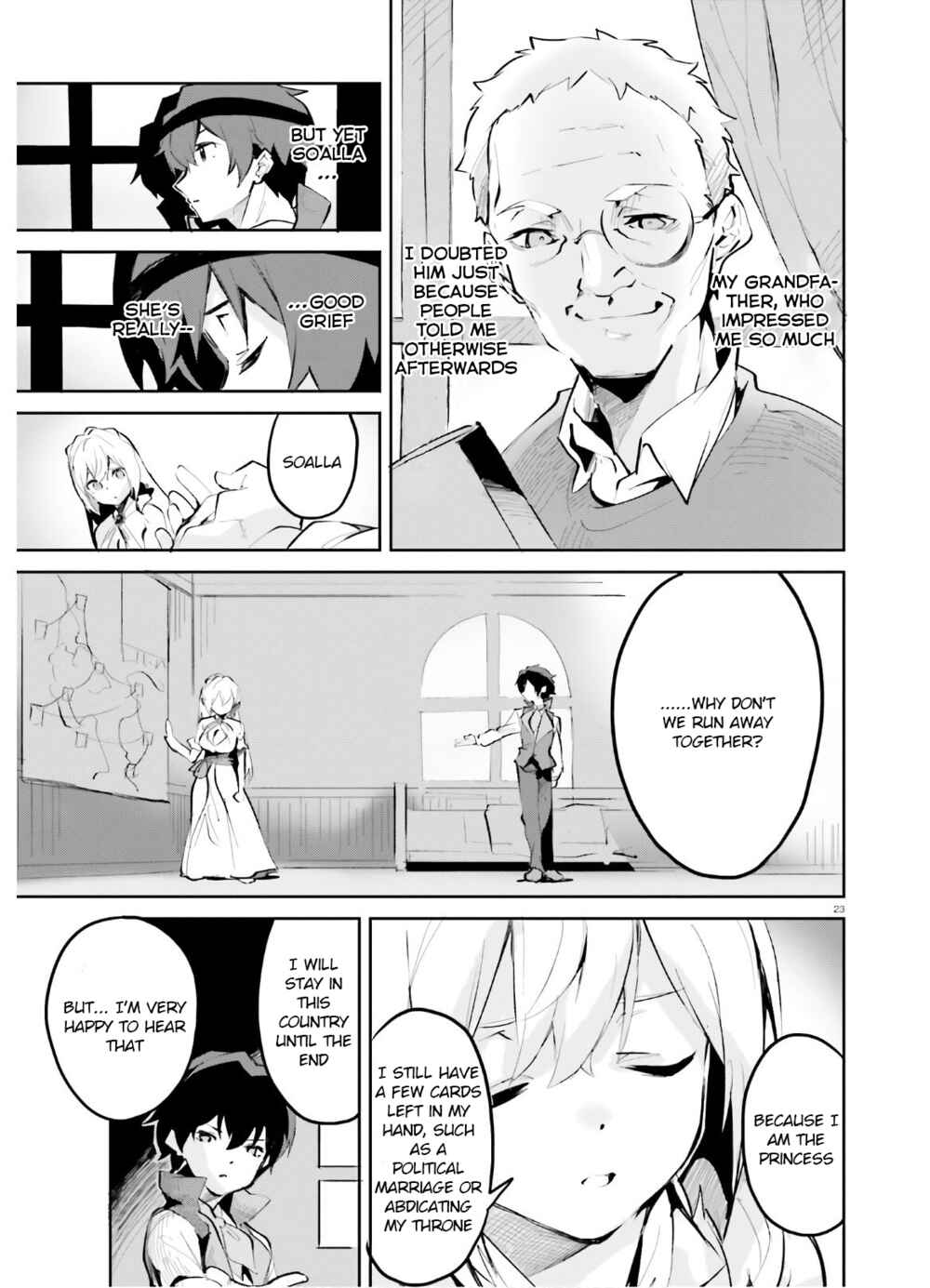 Page 23 Chapter 11 Suuji de Sukuu! Jyakushou Kokka