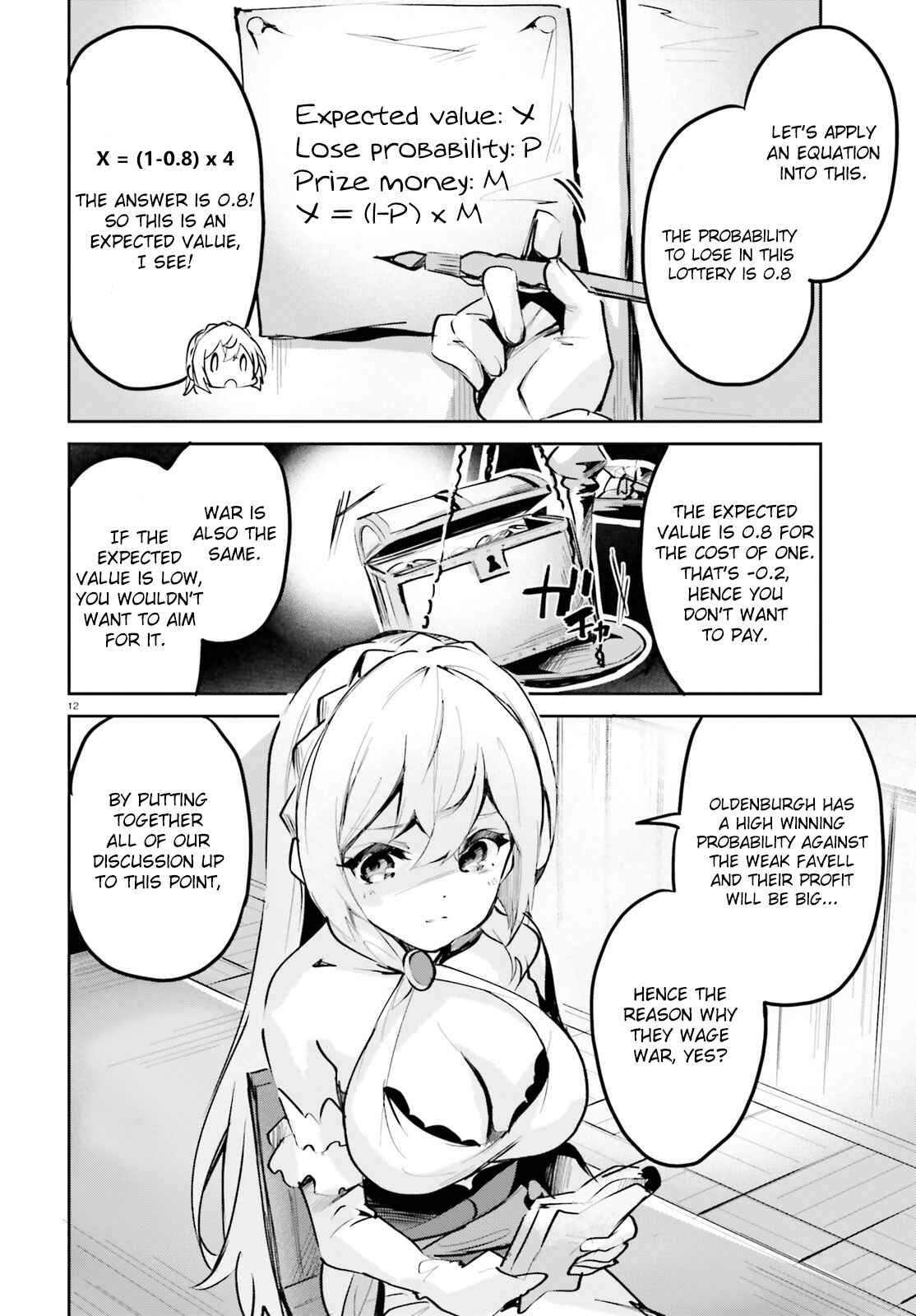 Page 12 Chapter 4.1 Suuji de Sukuu! Jyakushou Kokka