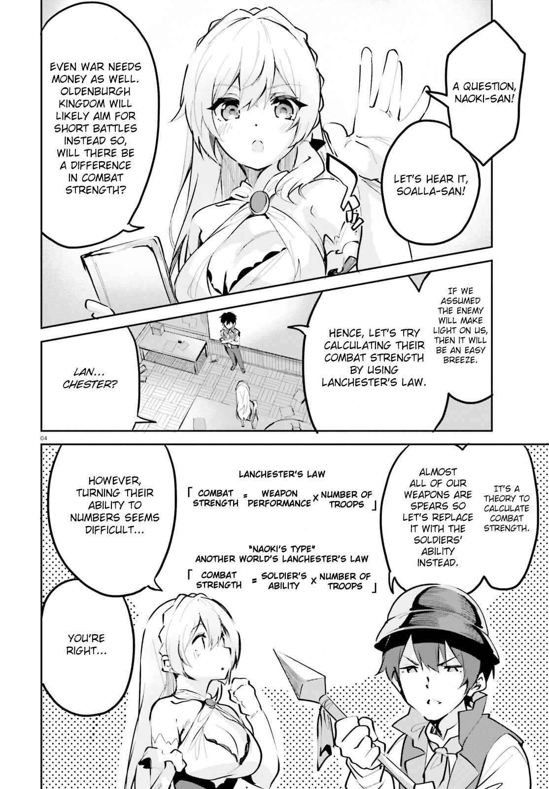 Page 4 Chapter 4.1 Suuji de Sukuu! Jyakushou Kokka