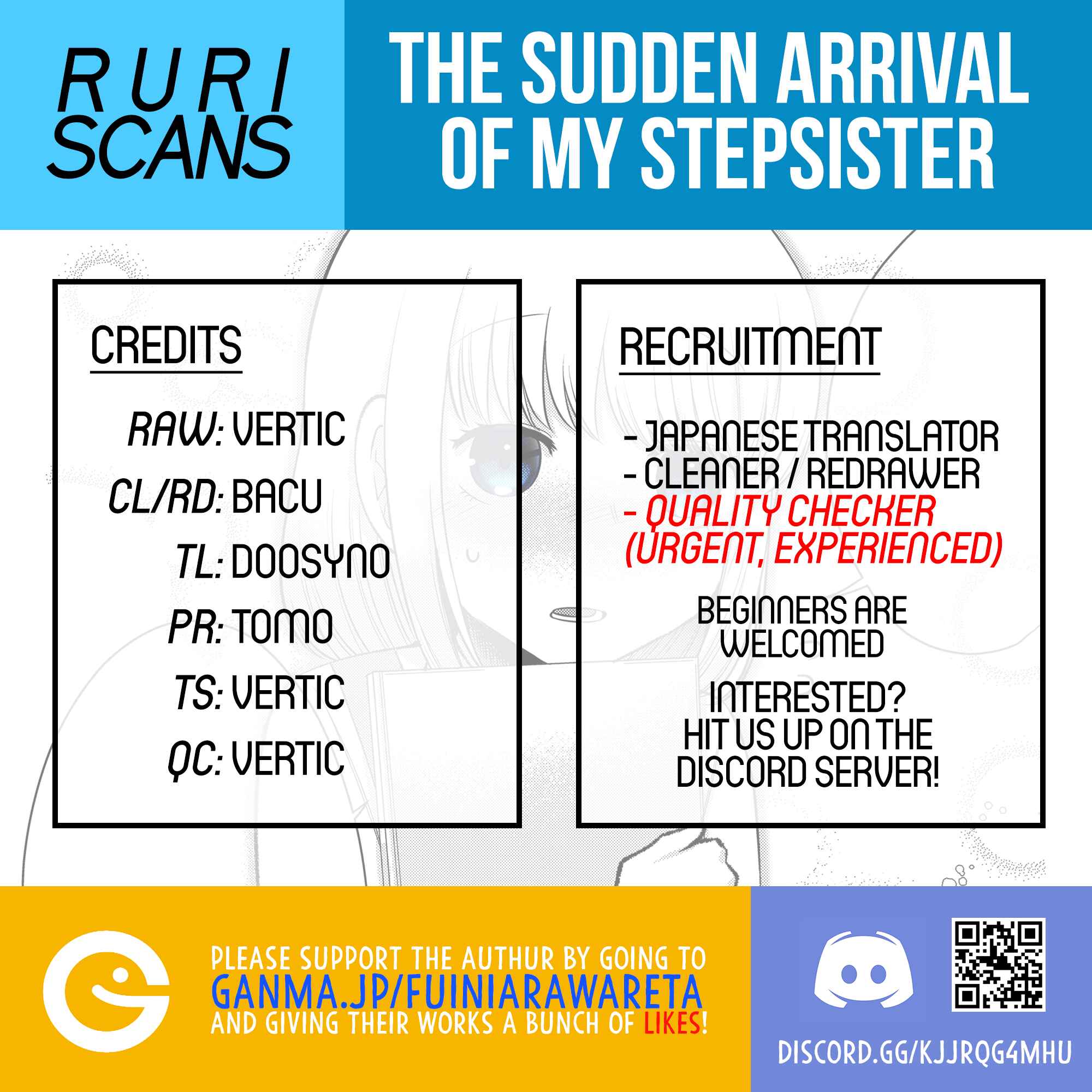 Page 1 Chapter 4 The Sudden Arrival of My Stepsister (Serialization)