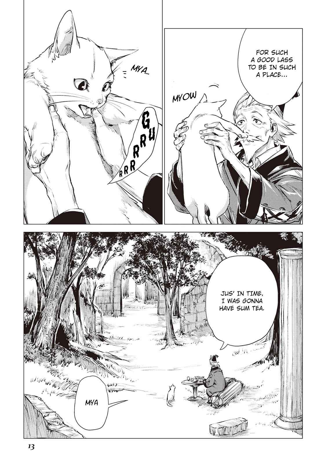Page 13 Chapter 5.1 Jiisama ga Iku