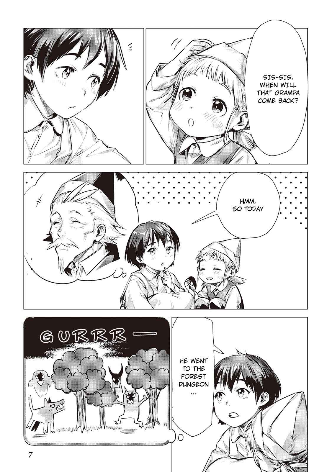 Page 7 Chapter 5.1 Jiisama ga Iku